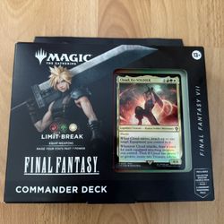 Magic: The Gathering Final Fantasy Commander Deck Limit Break