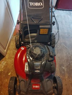 Toro lawn mower