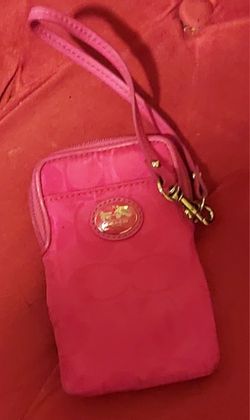 Coach Mini/Small Phone Wristlet 