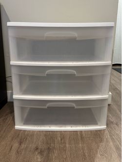 Plastic set of drawers Target brand
