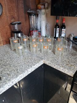 A&W Glass  Mugs