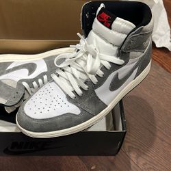 Jordan 1 High OG Washed Grey Size 10