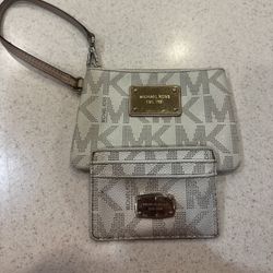 Michael Kors Wristlet and Cardholder