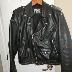 Classic Leather Motorcycle Jacket