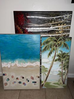 Canvassed Painting bundle (3 paintings)