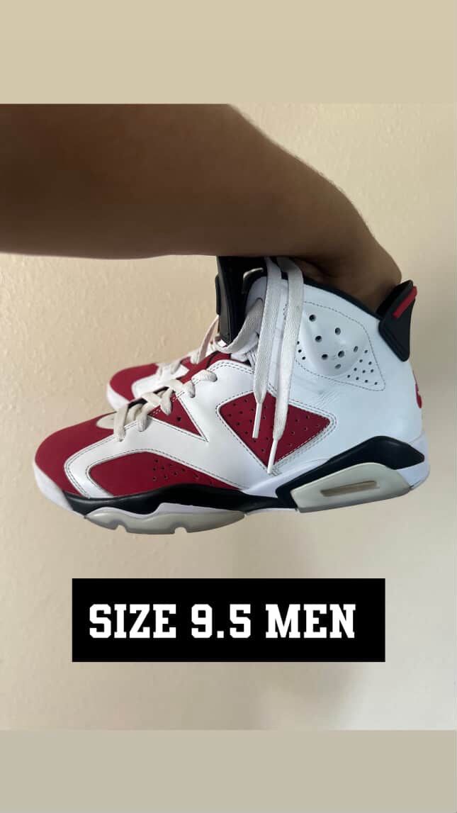 Size 9.5 Men Jordan’s Retro