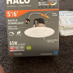 Halo Recessed -LT Selectable  Lights 