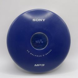 SONY D-NE005 Portable CD Walkman w/ MP3 Playback - TESTED & WORKING