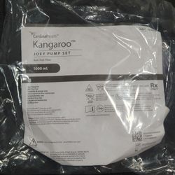 8 Kangaroo Joey Pump Sets Anti Free Flow 1000ml