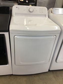 LG 7.3 cu.ft. Vented Electric Dryer New Scratch and Dent