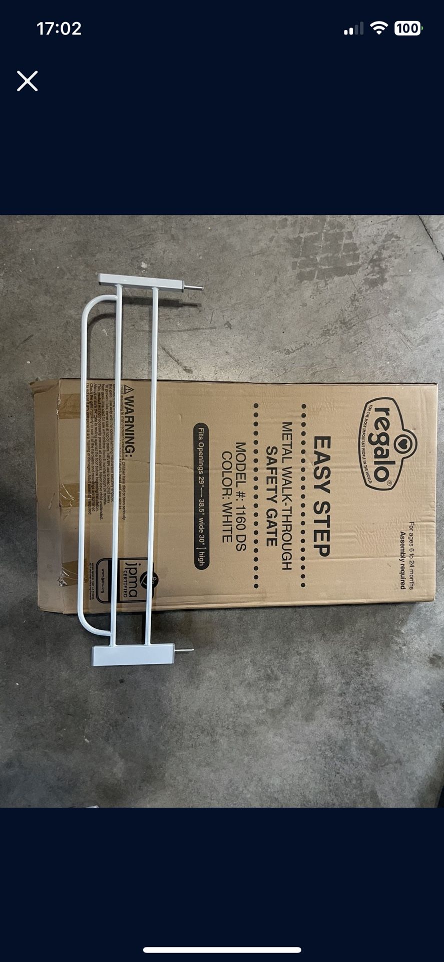 Regalo Baby Gate Extension