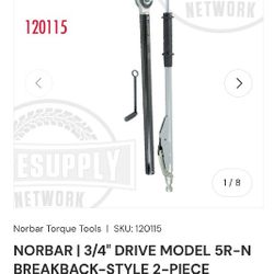 Norbar 3/4" Drive Model 5R-N Torque Wrench