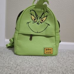 Loungefly The Grinch Dr Suess Mini Backpack