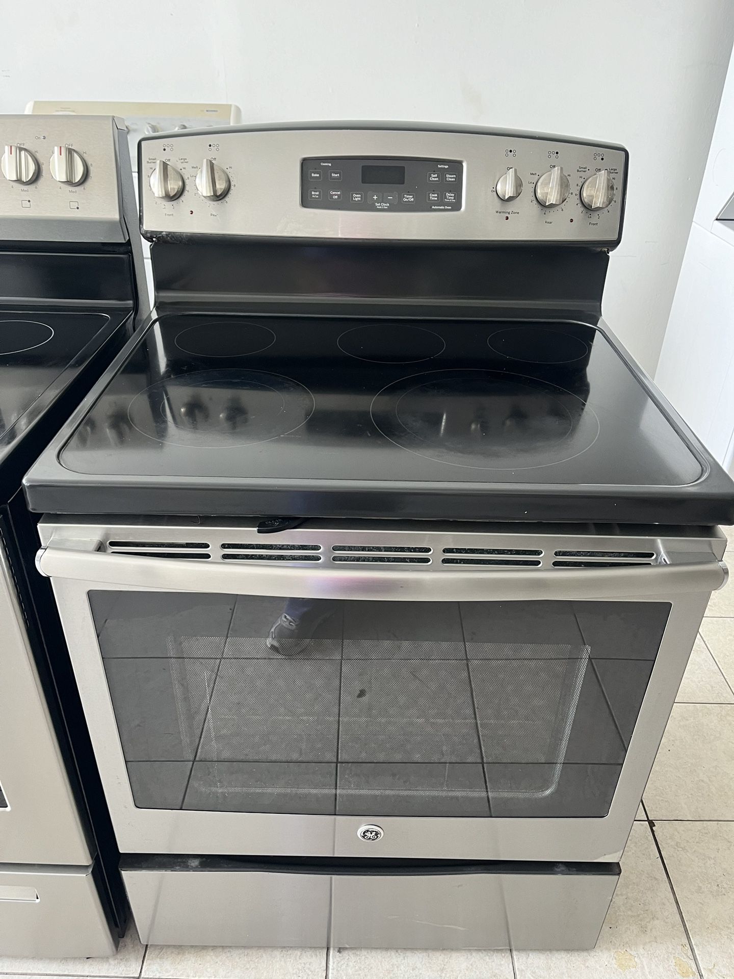 Stove GE Stainless Steel 
