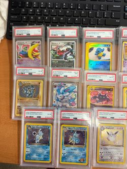Pokemon PSA Slabs Vintage