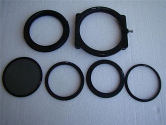 NiSi 100mm Filter Holder V5 Pro with Circular Polarizer CPL and Filter Rings