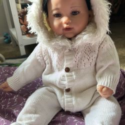 Silicone Brown Eyed Beautiful Doll