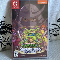 TEENAGE MUTANT NINJA TURTLES: SHREDDER’S REVENGE - Nintendo Switch CiB