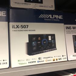 Alpine Ilx-507 No Credit Check Payment Plans Available 