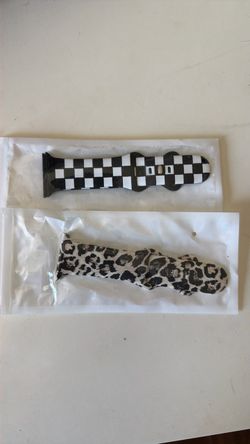 Patterned Silicone Watch Bands – Set of 2