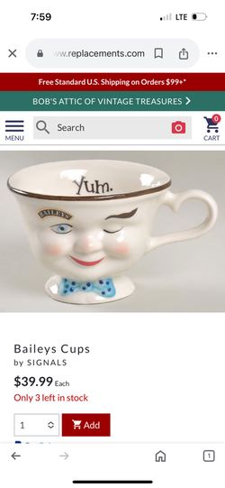 Bailey’s cup