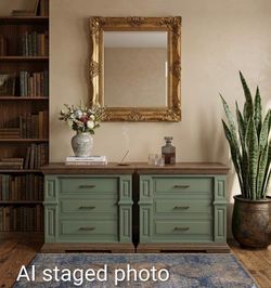 Matching Oversized Night Stands