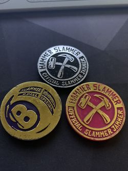 Set Of 3 Vintage Pog Slammer Whammers
