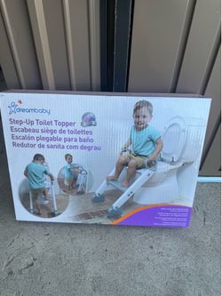 Training toilet topper step up