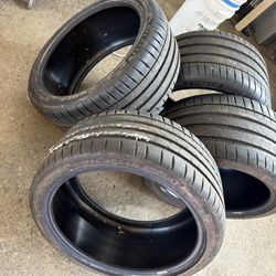 245/35/18 Michelin Pilot Sport 4S tires Pair Two 2