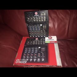 Harbinger 8 Channel Mixer 