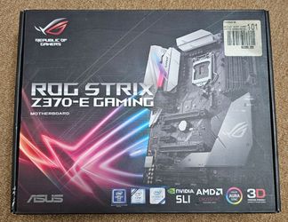 8700K + ASUS ROG Strix Z370-E bundle