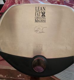 Lean grilled machine