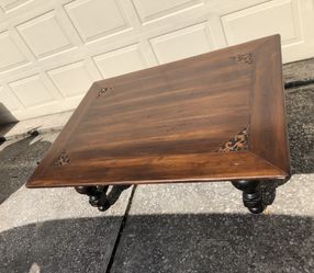 Oversized coffee table