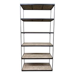 Restoration Hardware Russian Reclaimed Wood Bookshelf