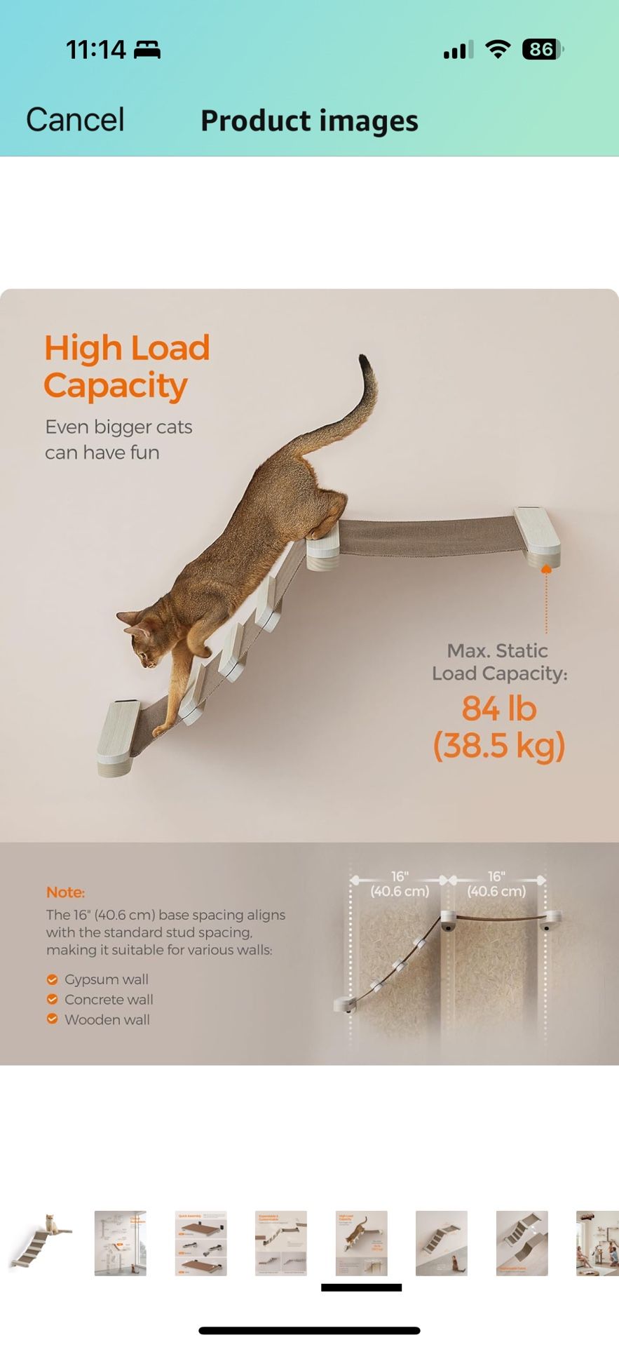 Wall Steps & Shelf
