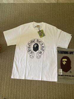 chrom hearts bape tee