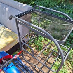 Metal Server On Wheels