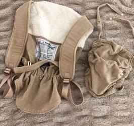 Sakura Bloom | Onbuhimo Corduroy Sherpa Baby Carrier 