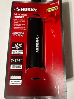 15 in. Steel Blade with 16-ft Telescopic Tree Pruner