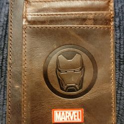Iron Man Leather Wallet 