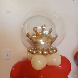 Birthday Party Balloon Centetpiece