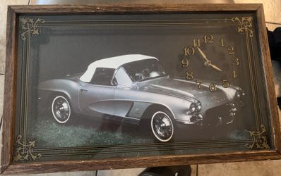 Corvette clock