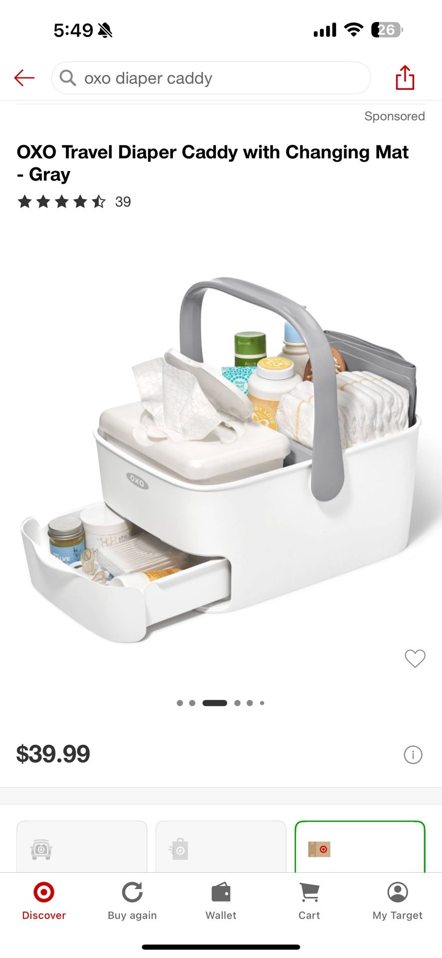 Diaper Caddy Oxo