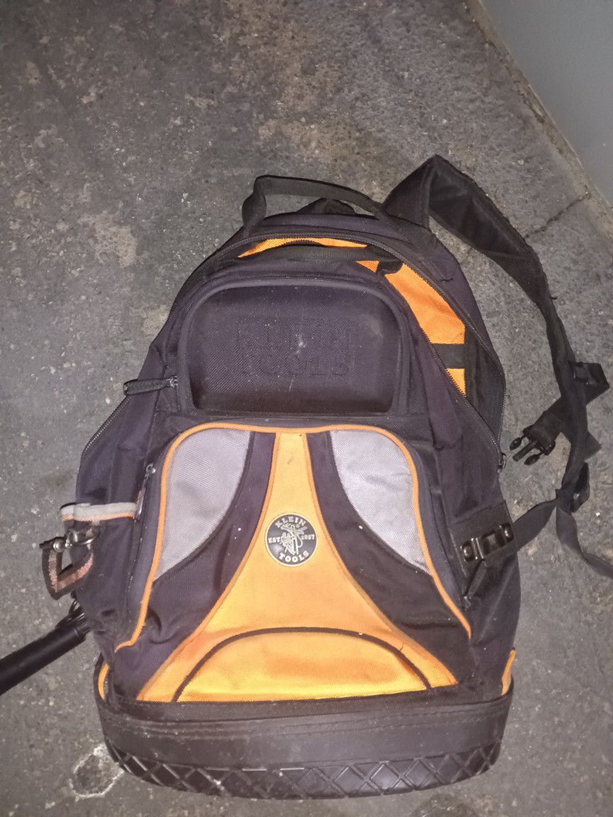  Klein Tools Backpack 80113 Orange And Black