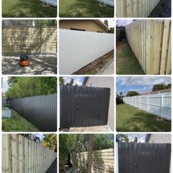 Fence $18 Lineal Ft 