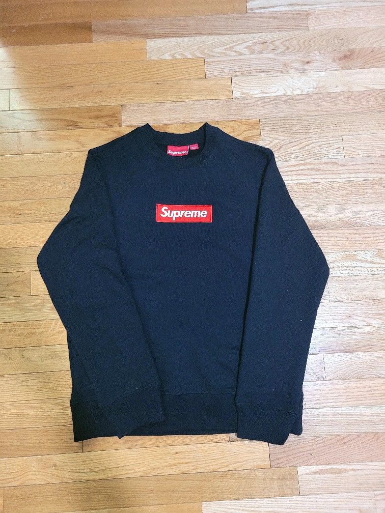 Supreme Box Logo Crewneck 'Black'