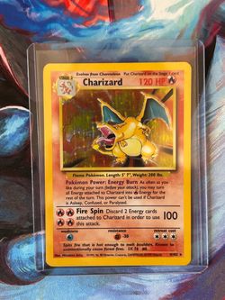 Charizard Base Set Unlimited LP
