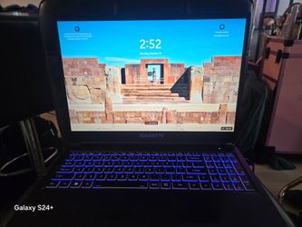 Gigabyte Gaming Laptop with Blue Backlit Keyboard