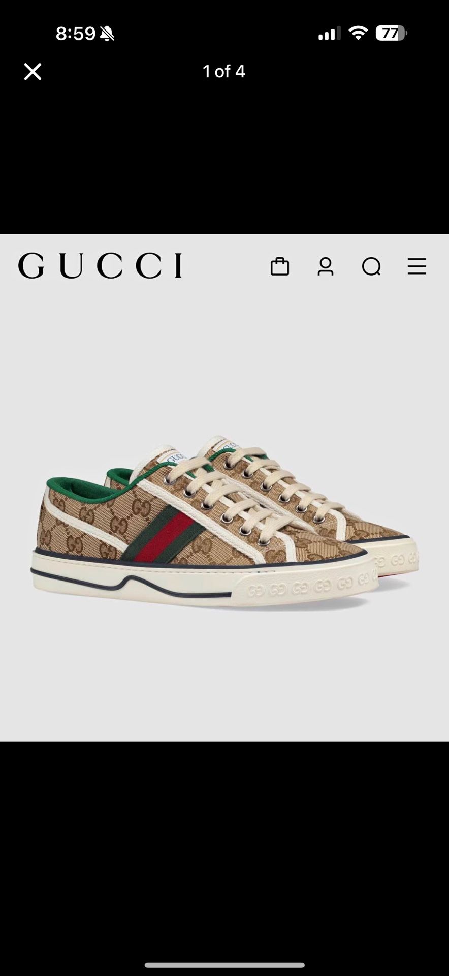 Gucci 1977 sneaker