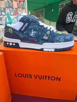 LV Arch Light Sneaker Blue Denim